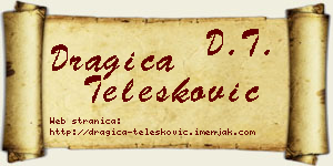 Dragica Telesković vizit kartica